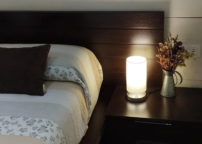 Quarto em Acomodações Particulares Solapetxea Habitación Con Sauna