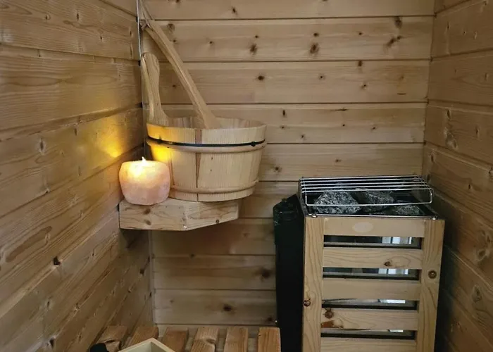 Quarto em Acomodações Particulares Solapetxea Habitación Con Sauna Elosu